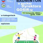 Turniej Badmintona.
