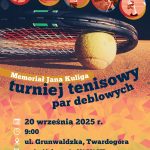 Memoriał Jana Kuliga – Turniej Tenisowy Par Deblowych.