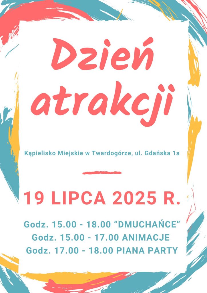 Dzień atrakcji. Kąpielisko Miejskie w Twardogórze.