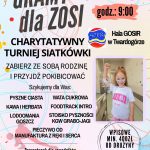 Gramy dla Zosi! Charytatywny turniej siatkówki.