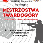 Mistrzostwa Twardogóry w strzelaniu z broni pneumatycznej.