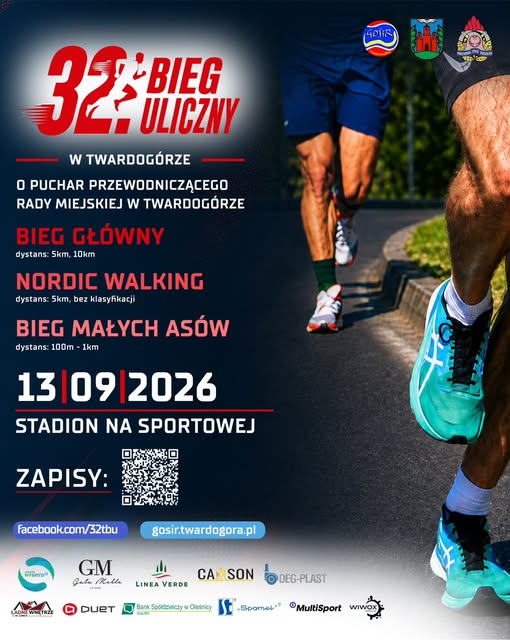 32. Międzynarodowy Bieg Uliczny o Puchar Przewodniczącego Rady Miejskiej w Twardogórze.
